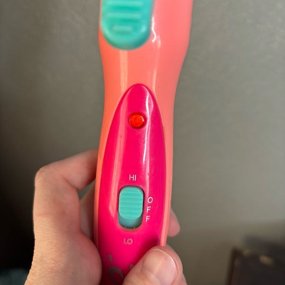 Justice Reversible Styling Tool Set Flat Iron Curling Iron Pink Travel - Picture 7 of 7